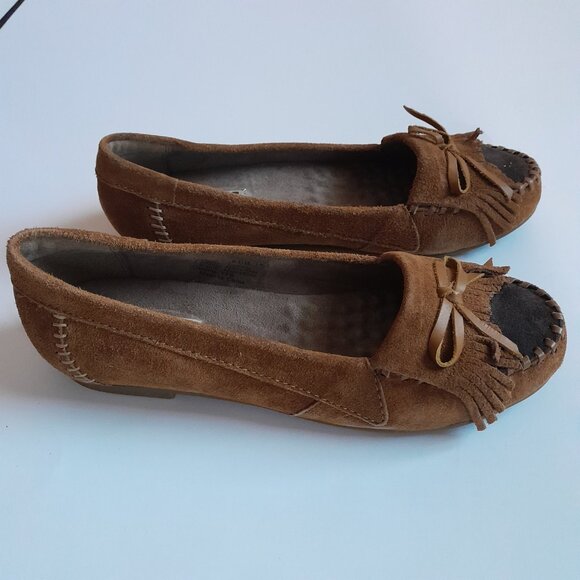 Lamo Hannah Women's Moccasin Slippers Size 8.5M Color Brown - Picture 13 of 15